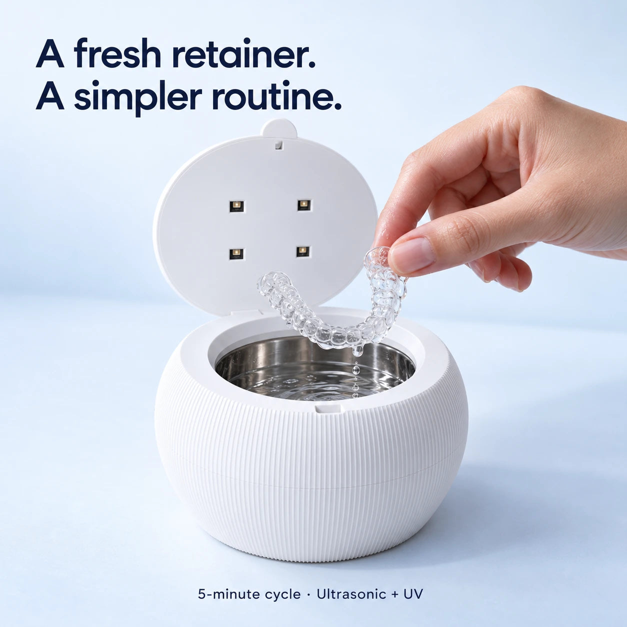 The product. The fresh start.